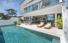 Newly Listed Contemporary 3-Bed Ocean View Villa, Bo Phut, North-East